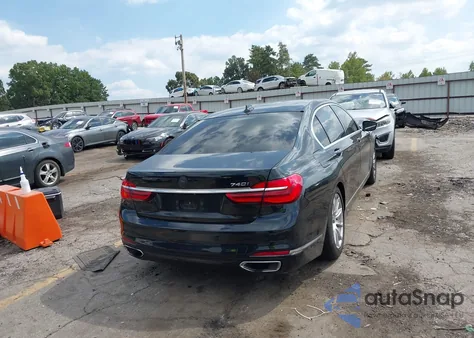 2019 BMW 740I z USA, uszkodzony, nr VIN WBA7E2C58KB216573